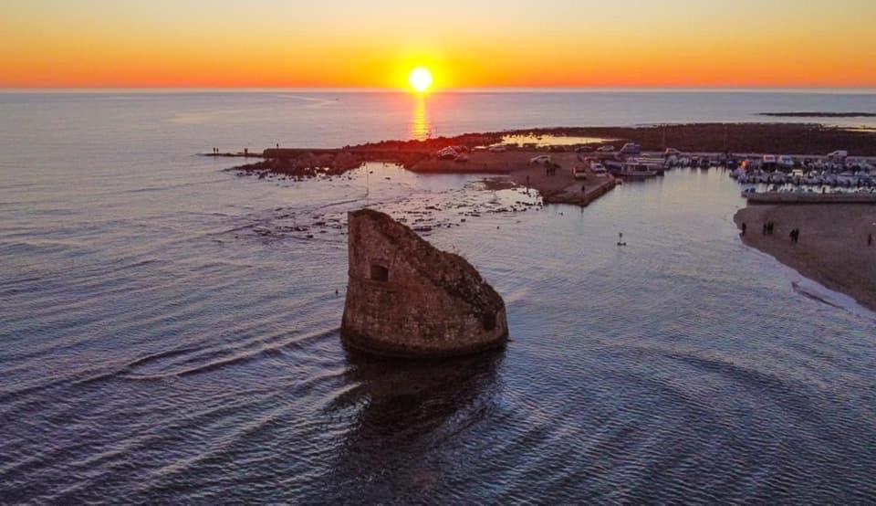 דירות Torre Pali Stupenda Mansarda Vista Mare מראה חיצוני תמונה